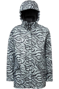 Mountain Horse Junior Drops Rain Coat 0335201CDag - Black / Grey
